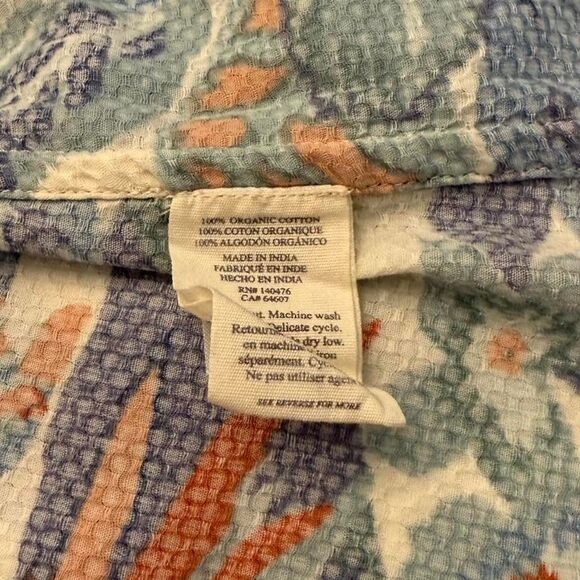 Faherty Women's Bay Twist Midi Dress in Floral Combo Size S Boho Galm Casual - Picture 6 of 6